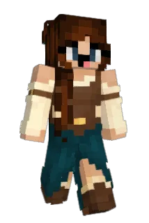 Teesily Minecraft avatar full body