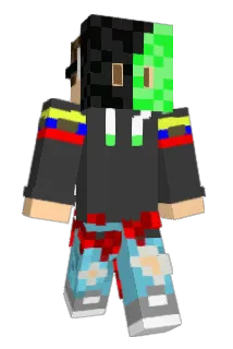 TefoKz Minecraft avatar full body