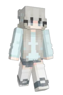 Teiffani Minecraft avatar full body