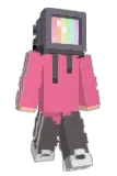 Televist Minecraft avatar full body