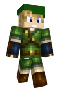 Televitius Minecraft avatar full body