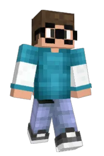 Telhados Minecraft avatar full body