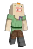 Telkzo Minecraft avatar full body
