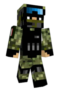 TenenteHitman Minecraft avatar full body