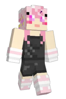 Tentish Minecraft avatar full body