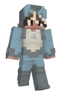 Teqyu Minecraft avatar full body