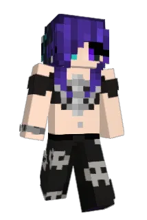 TerraTechno Minecraft avatar full body