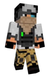 Terroxid Minecraft avatar full body