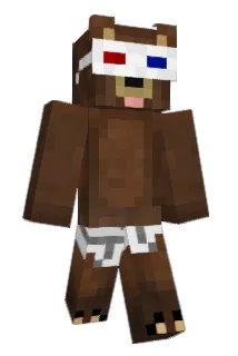 Terveyshaitta Minecraft avatar full body
