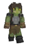 Tervork Minecraft avatar full body