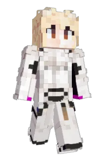 Test_Dark Minecraft avatar full body