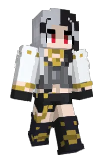Tetraxenongold Minecraft avatar full body