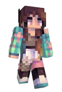 TetrisDino Minecraft avatar full body