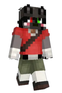 Th0mzz Minecraft avatar full body