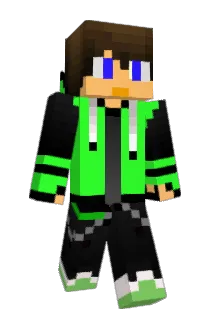 Th3D4K4 Minecraft avatar full body