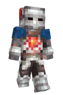 ThatBlueTiefling Minecraft avatar full body