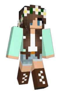 ThatJapaneseGirl Minecraft avatar full body