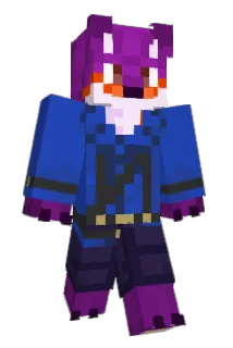 ThatPurpleFFox Minecraft avatar full body