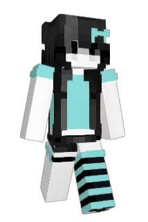 TheAxolotlQueen_ Minecraft avatar full body