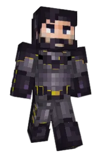 TheBeardedBatman Minecraft avatar full body