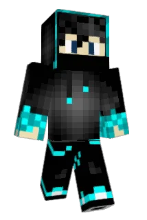 TheBlackTerror Minecraft avatar full body