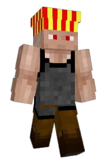 Minecraft-Avatar von TheBlazinBurger: ganzer Körper