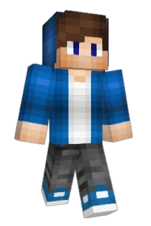 TheBlueCrewTV Minecraft avatar full body