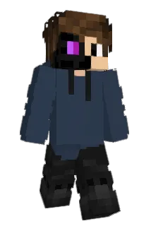 TheBluePython Minecraft avatar full body
