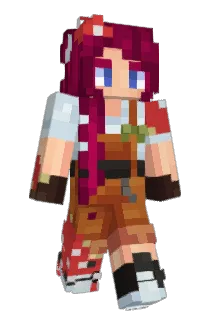 TheBlueRose Minecraft avatar full body