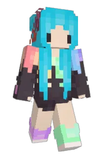 TheBlue_By Minecraft avatar full body