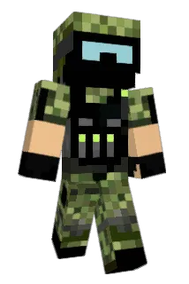 TheCombatant Minecraft avatar full body