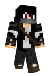 TheDarkHaunter Minecraft avatar full body