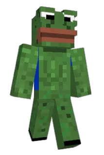 TheDeadKermit Minecraft avatar full body