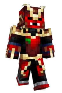 TheDemonSamurai Minecraft avatar full body