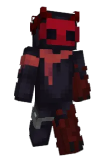TheDemonThatsRed Minecraft avatar full body
