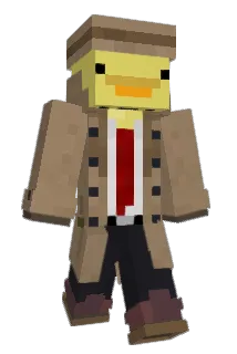 TheDucktective Minecraft avatar full body