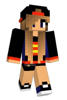 TheGirlyApple Minecraft avatar full body