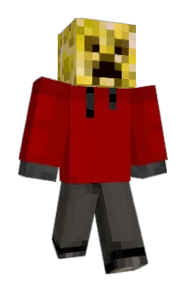TheGoldnCreep3r Minecraft avatar full body