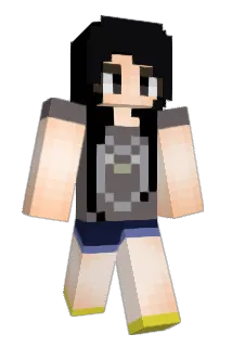 TheHarlequinLady Minecraft avatar full body