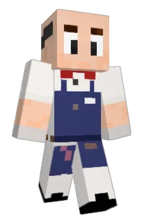 TheIceCreamMan Minecraft avatar full body