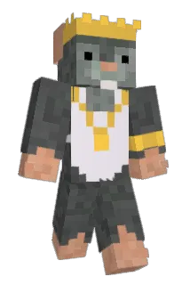 TheKingThinker Minecraft avatar full body