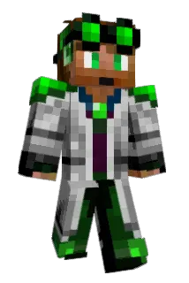 TheMachineGreen Minecraft avatar full body