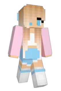 TheMermaidLady Minecraft avatar full body