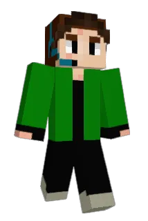 TheMightyEmerald Minecraft avatar full body
