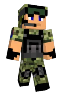 TheMightyWaffle3 Minecraft avatar full body