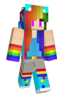 ThePegacorn Minecraft avatar full body