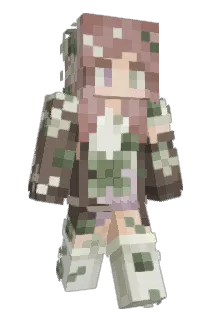 TheRainbowFern Minecraft avatar full body