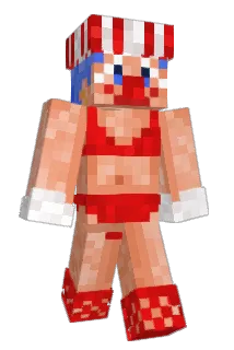 TheRedBaronBird Minecraft avatar full body