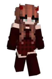 TheRedHeadGirl Minecraft avatar full body