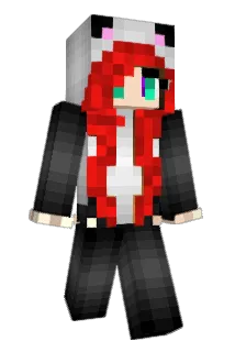 TheRedPanda_ Minecraft avatar full body